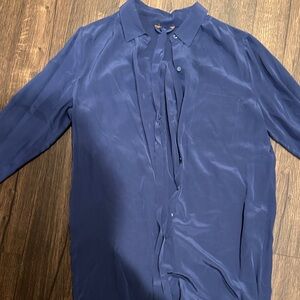 Tory Burch Navy Blouse